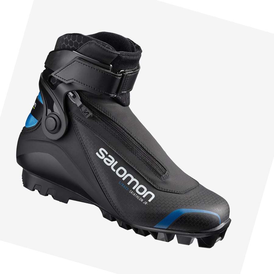 Botas Esqui Salomon S/RACE SKIATHLON PILOT JUNIOR Niños Negros Azules | MX 2018YXF